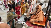 Teertha Vitarana; Picture Courtesy Shri Jaikishan Kandlur