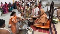 Teertha Vitarana; Picture Courtesy Shri Jaikishan Kandlur