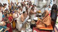 Teertha Vitarana; Picture Courtesy Shri Jaikishan Kandlur