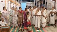 Shri Shiva Pujana by HH Swamiji; Picture Courtesy Shri Jaikishan Kandlur