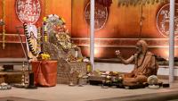 Shri Devi Pujana by HH Swamiji; Picture Courtesy Shri Jaikishan Kandlur