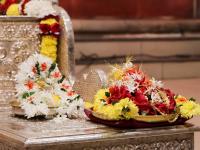 Shri Devi Pujana by HH Swamiji; Picture Courtesy Shri Abhishek Pai