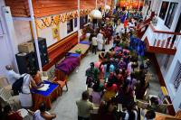 Sabha Prarambha Prarthana; Picture Courtesy Shri Sadashiv Bana