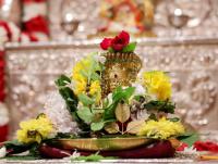 Shri Shiva Pujana by HH Swamiji; Picture Courtesy Shri Abhishek Pai