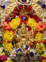Shri Shiva Pujana by HH Swamiji; Picture Courtesy Shri Abhishek Pai