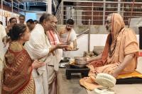 Teertha Vitarana; Picture Courtesy Shri Jaikishan Kandlur