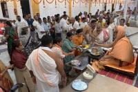 Teertha Vitarana; Picture Courtesy Shri Jaikishan Kandlur