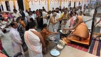 Teertha Vitarana; Picture Courtesy Shri Jaikishan Kandlur