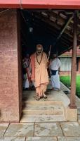 Aagamana of of HH Swamiji for Deva Darshana, Ananta Vrata Prarthana; Picture Courtesy Shri Jaikishan Kandlur