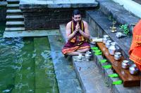 Nompi Kalasha Sthapana, Ganga Pujana; Picture Courtesy Shri Sadashiv Bana