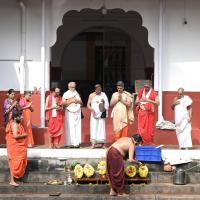 Nompi Kalasha Sthapana, Ganga Pujana; Picture Courtesy Shri Praveen Vittal