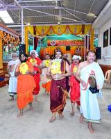 Nompi Kalasha Sthapana, Ganga Pujana; Picture Courtesy Shri Sadashiv Bana