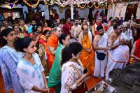 Shodashopachara Puja at Shrimath Anantheshwar Sannidhi; Picture Courtesy Shri Sadashiv Bana