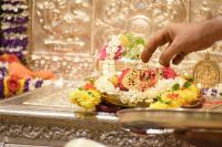 Shri Devi Pujana by HH Swamiji; Picture Courtesy Shri Abhinav Kalla