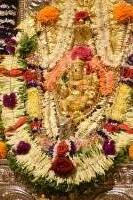 Shri Devi Pujana by HH Swamiji; Picture Courtesy Shri Abhinav Kalla