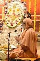 Shri Devi Pujana by HH Swamiji; Picture Courtesy Shri Abhinav Kalla