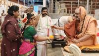 Teertha Vitarana; Picture Courtesy Shri Jaikishan Kandlur
