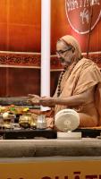 Shri Shiva Pujana by HH Swamiji; Picture Courtesy Shri Jaikishan Kandlur