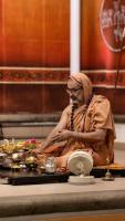 Shri Devi Pujana by HH Swamiji; Picture Courtesy Shri Jaikishan Kandlur
