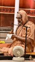 Shri Devi Pujana by HH Swamiji; Picture Courtesy Shri Jaikishan Kandlur