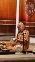 Shri Devi Pujana by HH Swamiji; Picture Courtesy Shri Jaikishan Kandlur