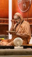 Shri Devi Pujana by HH Swamiji; Picture Courtesy Shri Jaikishan Kandlur