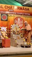 Shri Devi Pujana by HH Swamiji; Picture Courtesy Shri Jaikishan Kandlur