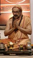 Shri Shiva Pujana by HH Swamiji; Picture Courtesy Shri Jaikishan Kandlur
