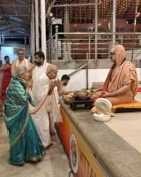 Teertha Vitarana; Picture Courtesy Shri Jaikishan Kandlur