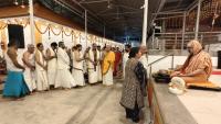 Teertha Vitarana; Picture Courtesy Shri Jaikishan Kandlur