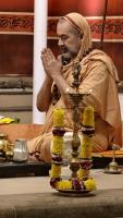 Shri Shiva Pujana by HH Swamiji; Picture Courtesy Shri Jaikishan Kandlur