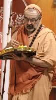 Shri Shiva Pujana by HH Swamiji; Picture Courtesy Shri Jaikishan Kandlur