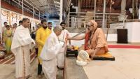 Teertha Vitarana; Picture Courtesy Shri Jaikishan Kandlur