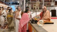 Teertha Vitarana; Picture Courtesy Shri Jaikishan Kandlur