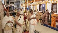 Shri Shiva Pujana by HH Swamiji; Picture courtesy Shri Jaikishan Kandlur