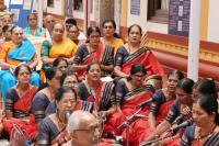 Bhajan Seva by Shri Mahalakshmi Mahila Bhajana Mandali, Lakshmipura (Karakala); Picture Courtesy Shri Ganesh Rao