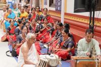 Bhajan Seva by Shri Mahalakshmi Mahila Bhajana Mandali, Lakshmipura (Karakala); Picture Courtesy Shri Ganesh Rao