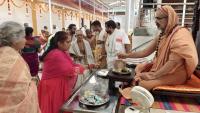 Teertha Vitarana; Picture Courtesy Shri Jaikishan Kandlur