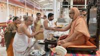Teertha Vitarana; Picture Courtesy Shri Jaikishan Kandlur