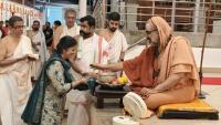 Teertha Vitarana; Picture Courtesy Shri Jaikishan Kandlur