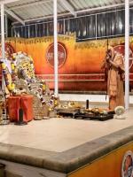 Shri Devi Pujana by HH Swamiji; Picture Courtesy Shri Jaikishan Kandlur