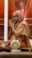 Shri Devi Pujana by HH Swamiji; Picture Courtesy Shri Jaikishan Kandlur