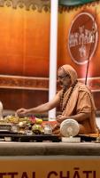 Shri Devi Pujana by HH Swamiji; Picture Courtesy Shri Jaikishan Kandlur