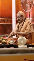 Shri Devi Pujana by HH Swamiji; Picture Courtesy Shri Jaikishan Kandlur