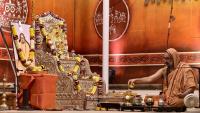 Shri Shiva Pujana by HH Swamiji; Picture Courtesy Shri Jaikishan Kandlur