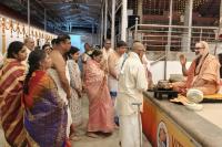 Teertha Vitarana; Picture Courtesy Shri Jaikishan Kandlur