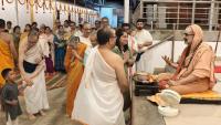 Teertha Vitarana; Picture Courtesy Shri Jaikishan Kandlur