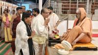 Teertha Vitarana; Picture Courtesy Shri Jaikishan Kandlur