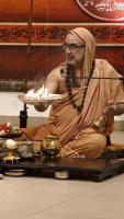 Shri Devi Pujana by HH Swamiji; Picture Courtesy Shri Jaikishan Kandlur