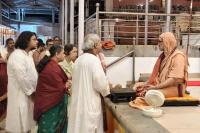 Tirtha Vitarana; Picture Courtesy Shri Jaikishan Kandlur
